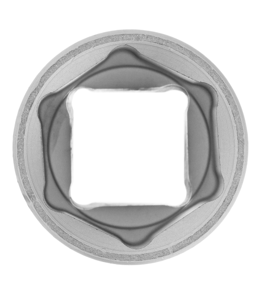 Головка торцевая Matrix, 19 мм, 6-гранная, CrV, под квадрат 1/2', хромированная