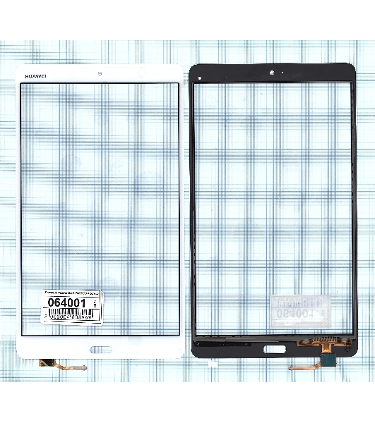 Сенсорное стекло (тачскрин) для Huawei MediaPad M3 8.4, белое