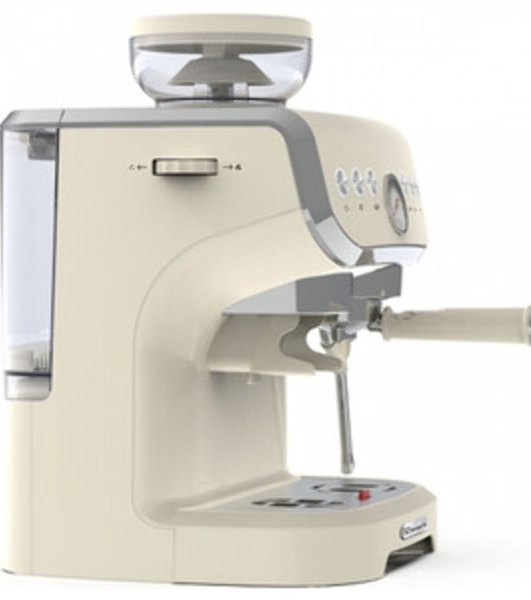 Кофейная станция BQ CM5000 бежевый, исп. кофе - зерновой/молотый, 2 л, 1560 Вт, 15 бар