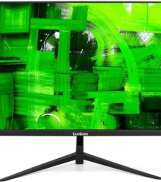 Монитор 27' ExeGate EZ2707TA ProSmart IPS 1920x1080, 75 Гц, 5 мс, 16:9, 250 кд/м², 1xHDMI, 1xVGA, 1xDP, 3.5 мм, черный