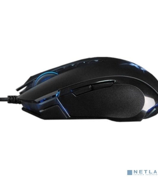Мышь проводная A4Tech X89 черный, 2400 dpi, USB, кнопки - 8