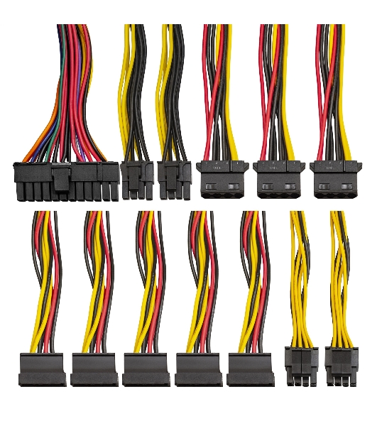 Блок питания ExeGate 850NPXE (EX292245RUS-PC), 850Вт, 120мм, черный