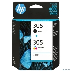 Картридж HP 305 струйный, набор черный и цветной (120/100 стр), фото2