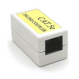 Коннектор Gembird RJ-45F/RJ-45F cat. 5e
