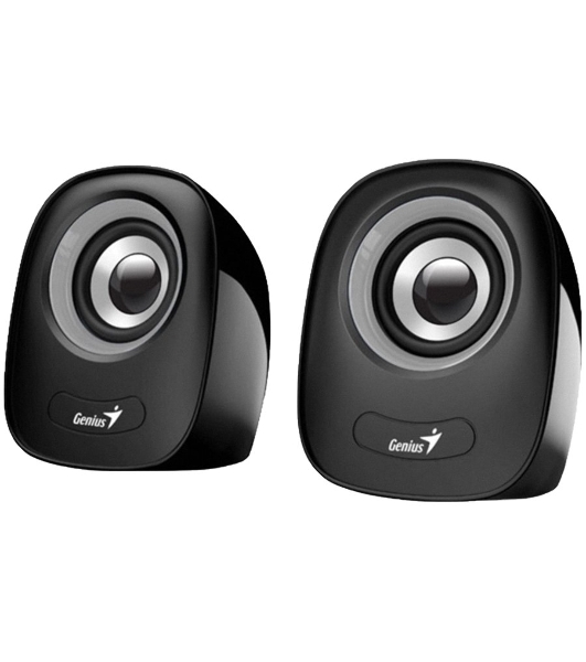 Акустическая система PC speakers Genius SP-Q160,GRAY,USB, 2.0, Power Output 6W, Sensitivity: 80 Db, 3.5 мм jack., серый