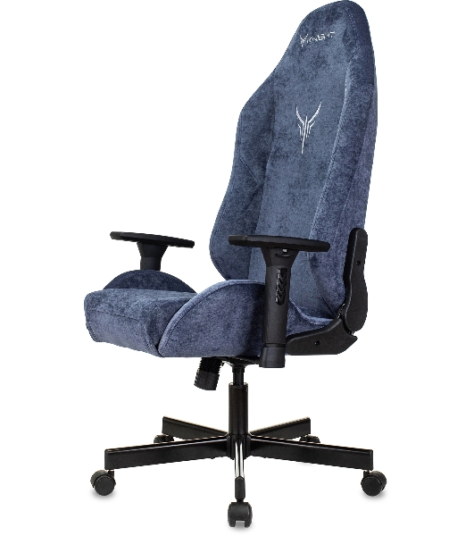 Кресло Knight N1 Fabric синий, ткань, 120 кг, механизм качания