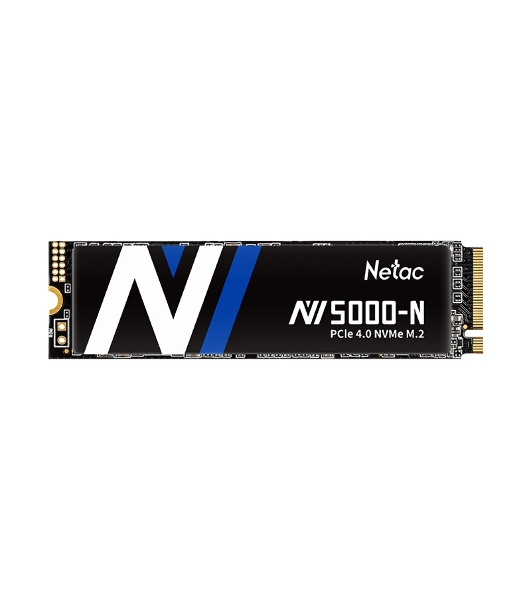 Накопитель SSD Netac NV5000 Pro, 500Gb, M.2 2280, PCIe 4.0 x4, NVMe, R/W 4800/2700, с радиатором
