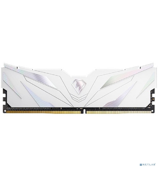 Оперативная память NETAC, DDR4, 8GB (1x8GB), 3200MHz, CL16, DIMM, с радиатором, белый