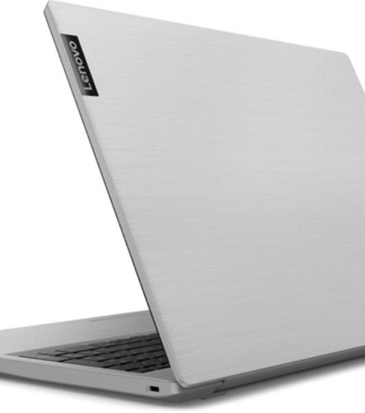 Клавиатура для ноутбука Lenovo IdeaPad L340-15 серая с голубой подсветкой