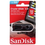 Флешка USB Sandisk CZ600 Cruzer Glide (SDCZ600-032G-G35), 32Gb, USB 3.0, R/W 100/20, черный, фото11