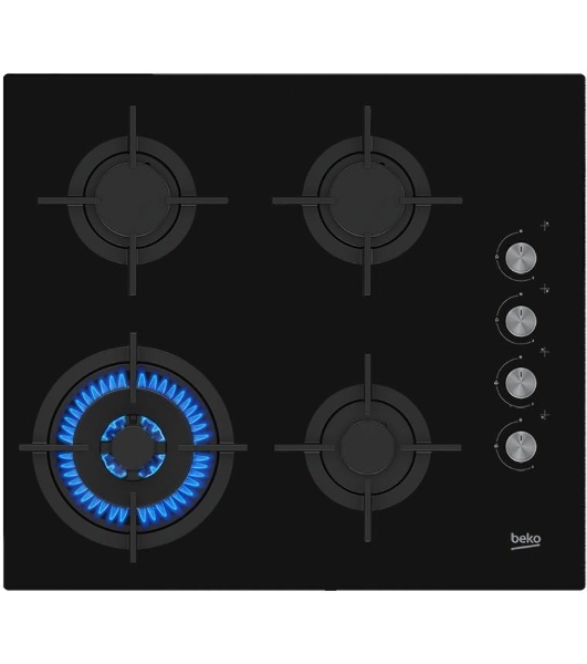Газовая варочная панель Beko HILW 64122 S, черный