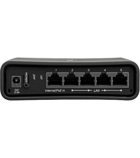 Маршрутизатор 10/100/1000M 5PORT RBD52G-5HACD2HND-TC MIKROTIK