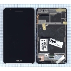 Модуль (матрица + тачскрин) для Asus Fonepad 7 FE171/FE171CG черный с рамкой, фото 1