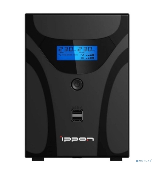 Источник бесперебойного питания Ippon Smart Power Pro II Euro 1600 960Вт 1600ВА черный