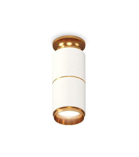 Светильник Ambrella Light XS6301260 SWH/PYG белый песок/золото желтое полированное MR16 GU5.3 (N6905, C6301, A2062, N6124)