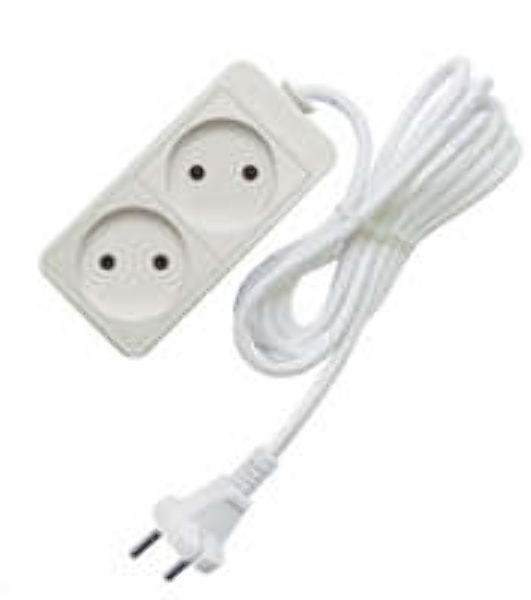 Удлинитель 2х7 м без заземл. 10А IP20 2.2 кВт Союз 481S-1207