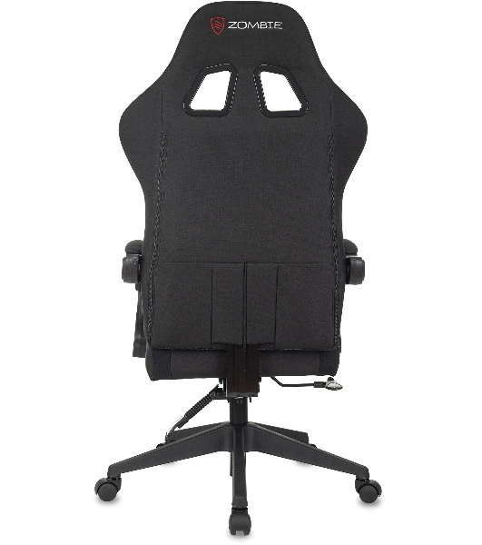 Кресло Бюрократ Zombie Predator Neo Black черный, экокожа, 120 кг, механизм качания