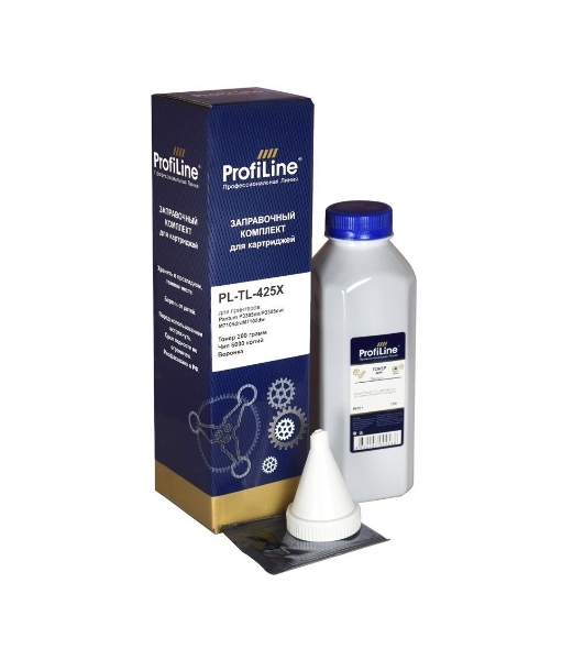 Заправочный комплект PL-TL-425X для принтеров Pantum P3305dn/P3305dw/M7105dn/M7105dw (тонер 200гр + чип + воронка) ProfiLine