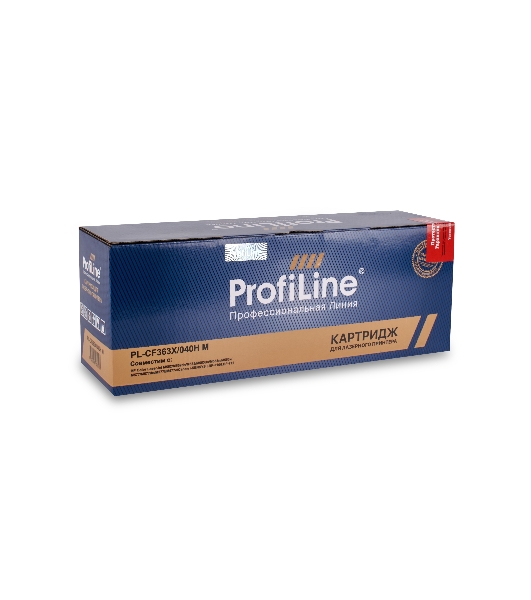Картридж лазерный ProfiLine PL-CF363X/040H (№508X) для принтеров HP Color LaserJet M552/M552dn/M553/M553dn/M553n/M553x/M577/M577dn/M577f/M577c/Canon i-SENSYS LBP-710/LBP-712 Magenta 9500 копий