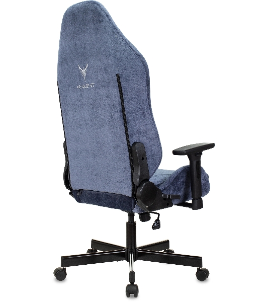 Кресло Knight N1 Fabric синий, ткань, 120 кг, механизм качания
