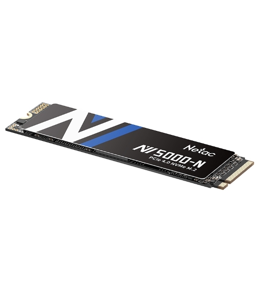 Накопитель SSD Netac NV5000 Pro, 500Gb, M.2 2280, PCIe 4.0 x4, NVMe, R/W 4800/2700, с радиатором
