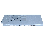 Клавиатура для ноутбука Asus ROG GU502 серебристая c подсветкой маленький энтер, фото2