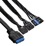 Компьютерный корпус Miditower ExeGate AA-442U2-UNS350 (ATX, БП UNS350 с вент. 12см, 1хUSB+2хUSB 3.0, аудио, черный), фото5
