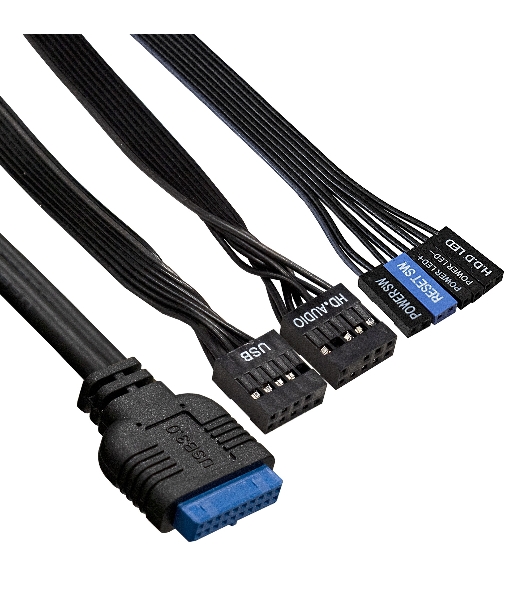 Компьютерный корпус Miditower ExeGate AA-442U2-UNS350 (ATX, БП UNS350 с вент. 12см, 1хUSB+2хUSB 3.0, аудио, черный)