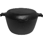 Кастрюля с крышкой-сковородкой MALLONY CC-20/30, 3 л, диаметр 20 см, чугун (в уп. 4 шт), фото 1