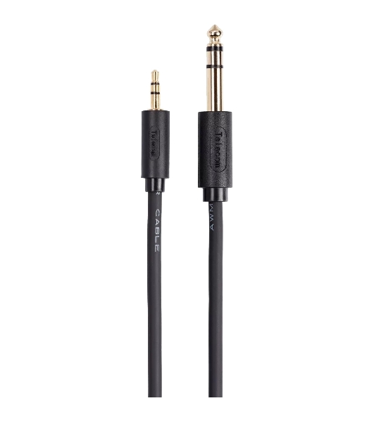 Кабель-адаптер 3.5ST(M)/6.35 ST(M), 3м, Telecom PRO TAV6165-3M