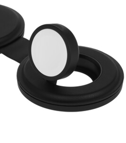 Переносное зарядное устройство Satechi Qi2 OntheGo 3-in-1 Wireless Charger, песочный