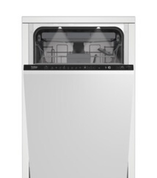 Встраиваемая посудомоечная машина Beko BDIS38120Q, белый, 44.8 см, 11 компл., 46 дБ, класс A