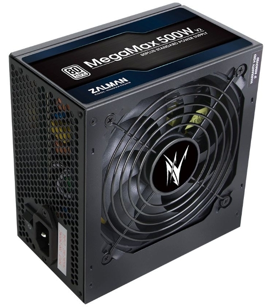 Блок питания Zalman ZM500-TXII V2 retail, 500Вт, 80 PLUS, 120мм, черный