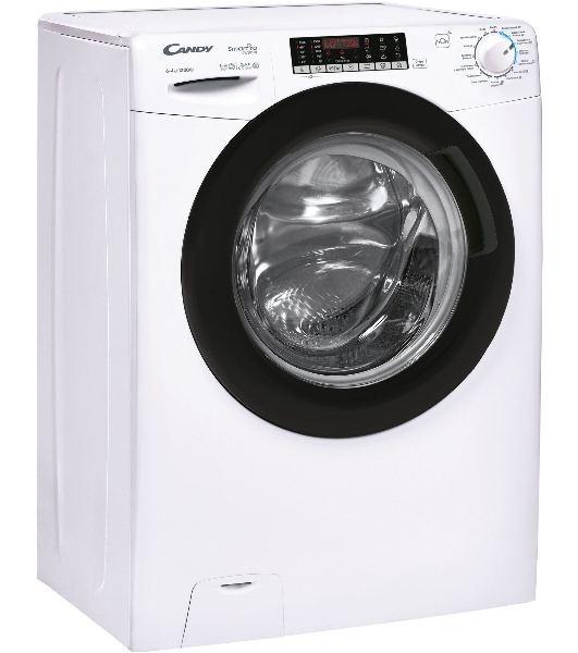 Стиральная машина Candy Smart Pro Inverter CSOW43 646TWMB-07 белый, загрузка фронтальная 6 кг, 1300 об/мин, класс B