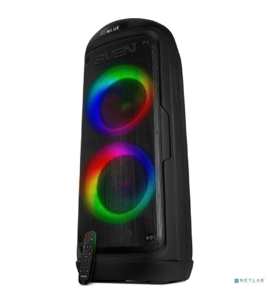 Мобильные колонки SVEN PS-770 2.0 черный 2x50W Bluetooth