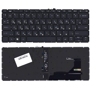 Клавиатура для ноутбука HP Elitebook 830 735 G7 черная