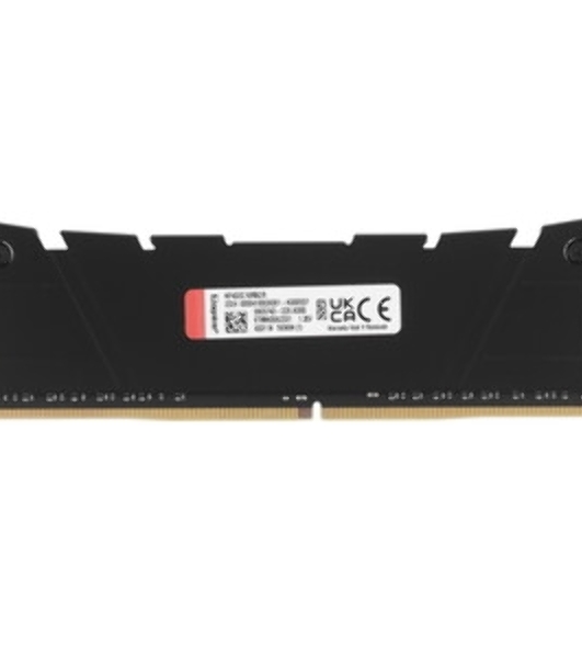 Оперативная память Kingston Fury Renegade, DDR4, 8GB (1x8GB), 3200MHz, CL16, DIMM, с радиатором, черный