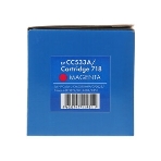 Картридж лазерный NVPrint совместимый HP CC533A/Canon 718 Magenta для для LJ Color CP2025/(2800k), фото2