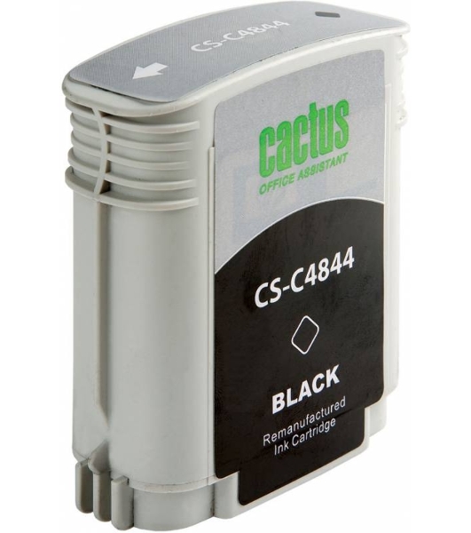 Картридж струйный Cactus CS-C4844 черный (72 мл) для №10 HP 2000/2500/1000/1100/1200
