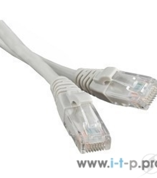 Патч-корд U/UTP, Cat.6, LSZH, 1.5 м, серый