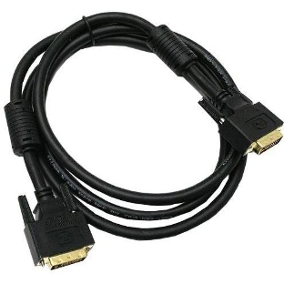 Кабель видео Buro DVI-D(m)/DVI-D(m) 1.8м. феррит.кольца позолоченные контакты черный (DVI-D)