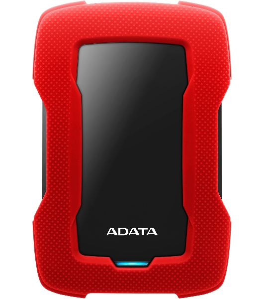 Внешний HDD 2.5' ADATA HD330, 1TB, USB 3.2 Gen 1 Type-A, 5400 rpm, красный