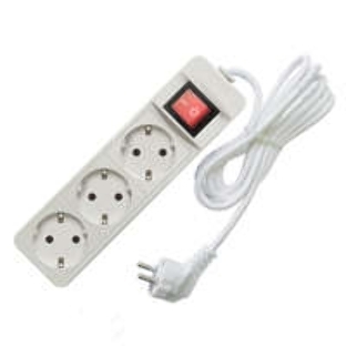 Удлинитель 3х7 м с заземл. 10А IP20 2.2 кВт с выкл. Союз 481S-7307