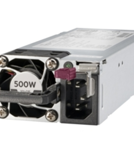 Блок питания серверный HPE 500W Flex Slot Platinum Hot Plug Low Halogen Power Supply Kit с горячей заменой