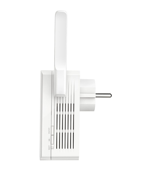 Сетевой адаптер TP-Link SOHO TL-WA860RE 300Mbps Wireless N Wall Plugged Range Extender with AC Passthrough, QCA(Atheros), 2T2R, 2.4GHz, 802.11b/g/n, 1 10/100Mbps LAN port, Range Extender button, Range Extender mode, suppo поставляется без кабеля RJ-45