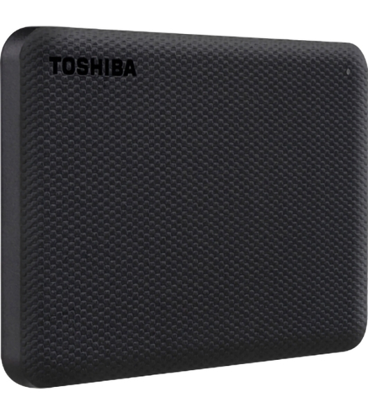 Внешний HDD 2.5' Toshiba Canvio Advance, 1TB, USB 3.2 Gen 1 Type-A, 5400 rpm, черный