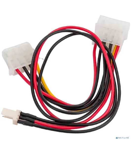 Кабель питания Cablexpert CC-PSU-5, для вентилятора 12V, molex -> molex + 2pin, 15 см