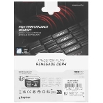 Оперативная память Kingston Fury Renegade, DDR4, 8GB (1x8GB), 3200MHz, CL16, DIMM, с радиатором, черный, фото3