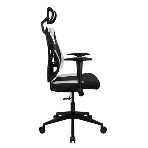 Кресло Aerocool GUARDIAN Ice Blue голубой, сетка, 150 кг, подголовник, регулируемые подлокотники, механизм качания, поясничная подушка, фото18