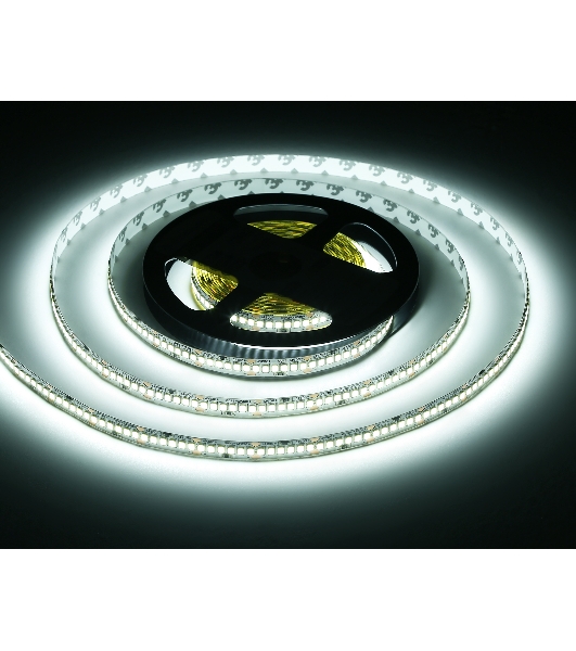 Светодиодная лента Ambrella light GS3503 2835 240Led /22W m/ 24V IP20 6500K/ 5000*10*1.2mm (2 конт.)